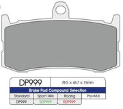 Dp Brakes Rdp999 Race Pads For High-performance Braking