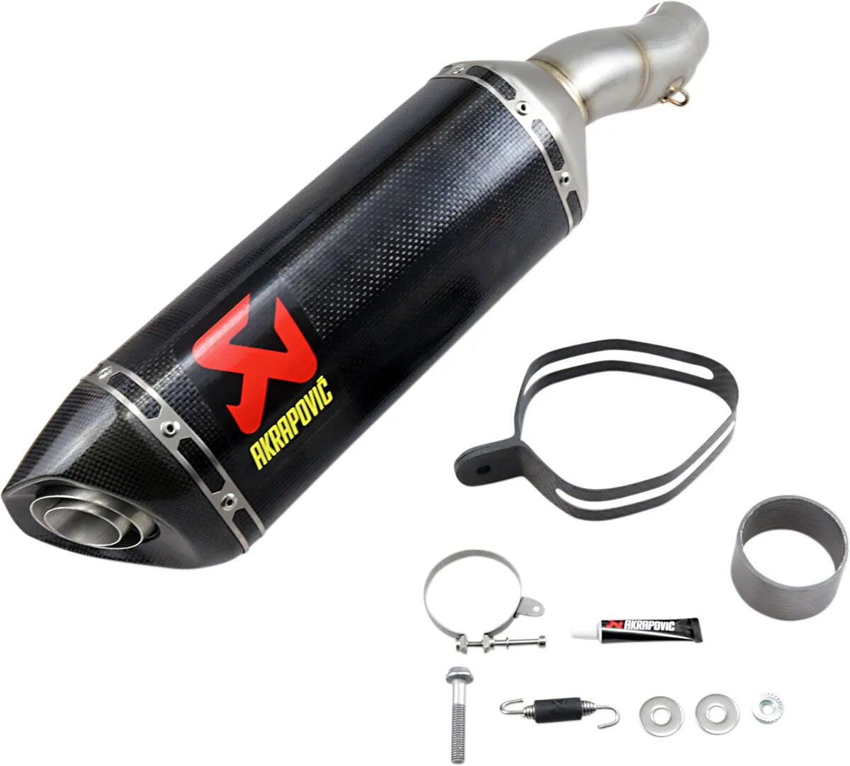 Akrapovic Carbon Fiber Slip-on Line Muffler