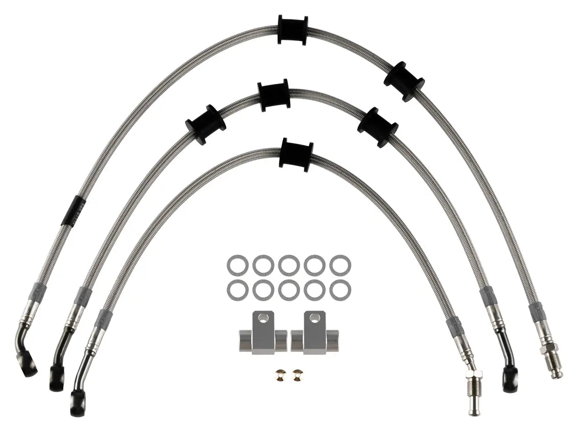 Trw Varioflex Steel Braided Hydraulic Brake Line Kit