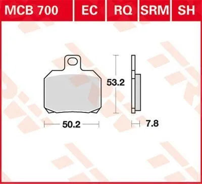 Trw All Round Sintered Metal Brake Pads