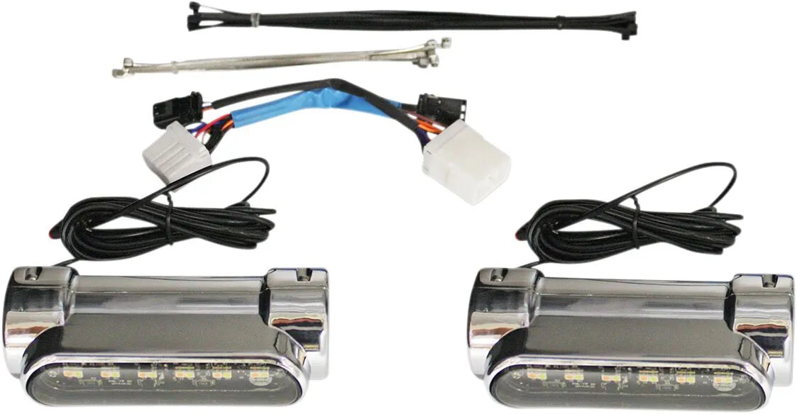 Custom Dynamics Engine Guard LEDs - Hvid/rav