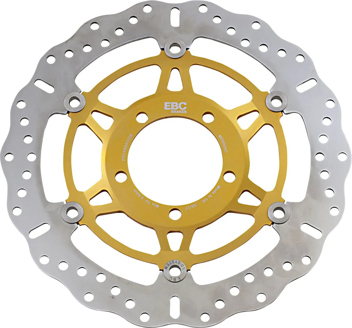 Ebc Pro-lite Xc Contour Brake Rotor