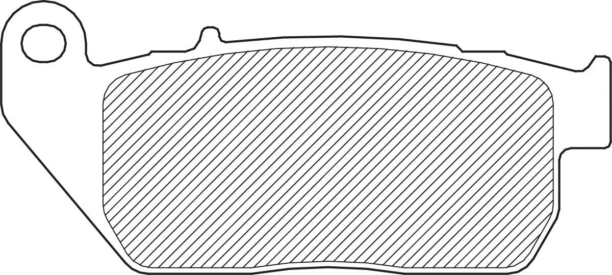 Drag Specialties Sintered Metal Brake Pads For Harley/buell