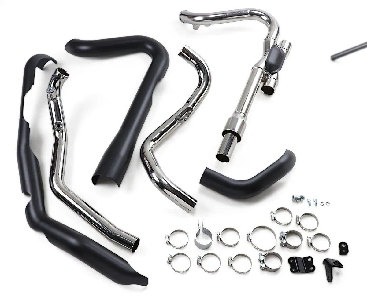 Cobra Dual Bungs Pro Chamber Headpipe For Milwaukee Eight