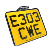 Heinz Bikes License Plate With Led Taillight - Black