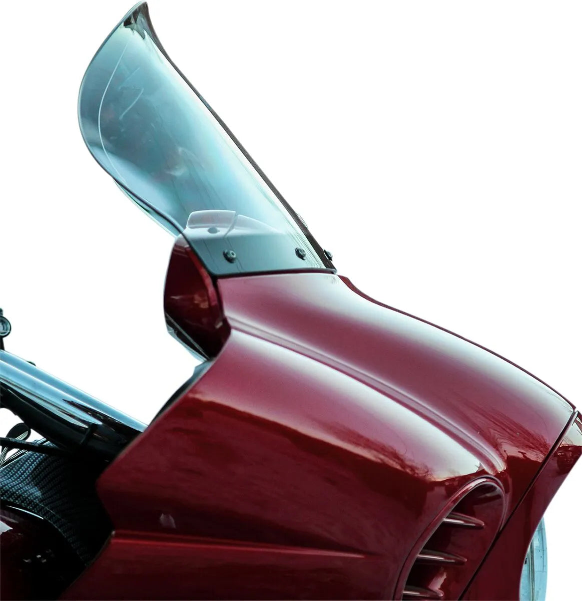 Klock Werks Flare™ forrude 12" Klar