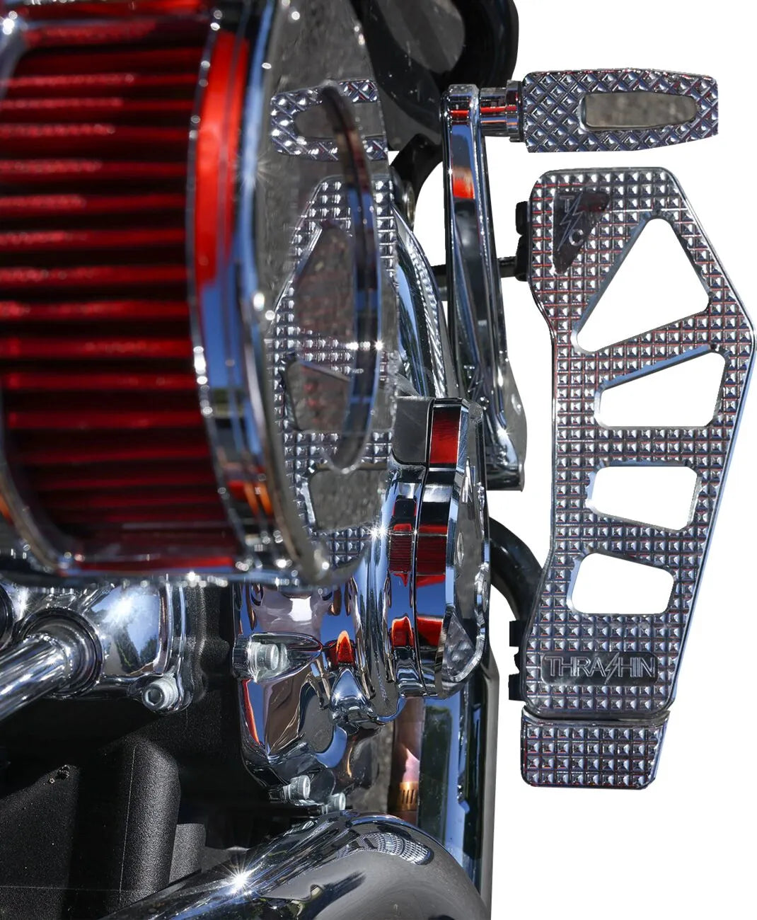 Thrashin Supply Co. Knastakseldæksel til Harley Davidson