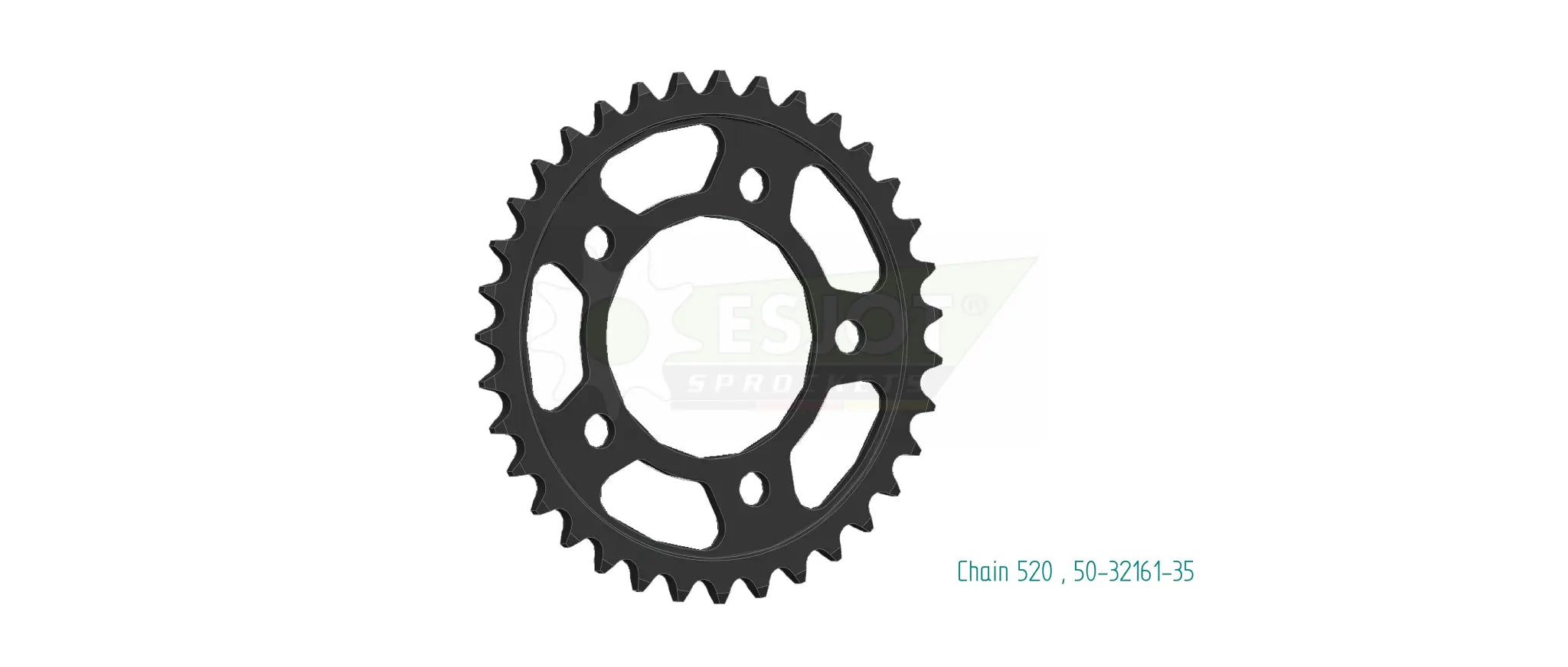 Esjot 520 Stål Baghjul