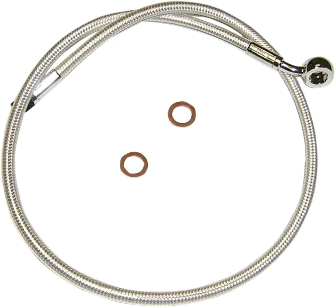 Magnum Shielding Designer Front Brake Line For Harley-davidson Abs