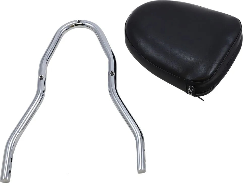 Vis Chrome Sissy Bar Kit - Black & Chrome