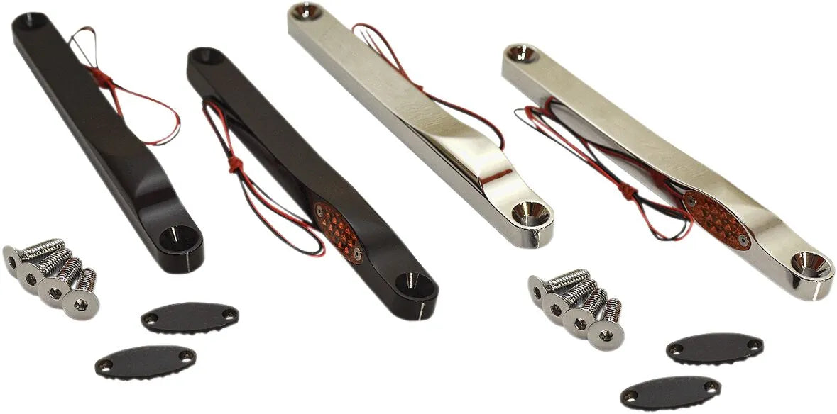 Pro-one Led Blinklys foran - Krom