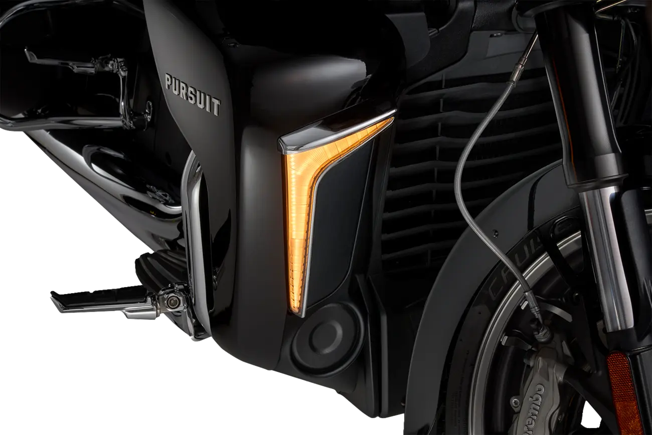 Ciro Fang® Lower Fairing Lights - Led, krom