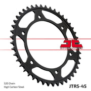 Jt Sprockets Stål Baghjul - 520, 45t