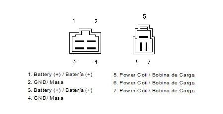 Motoplat Regulator - 35 Amp opladningseffekt
