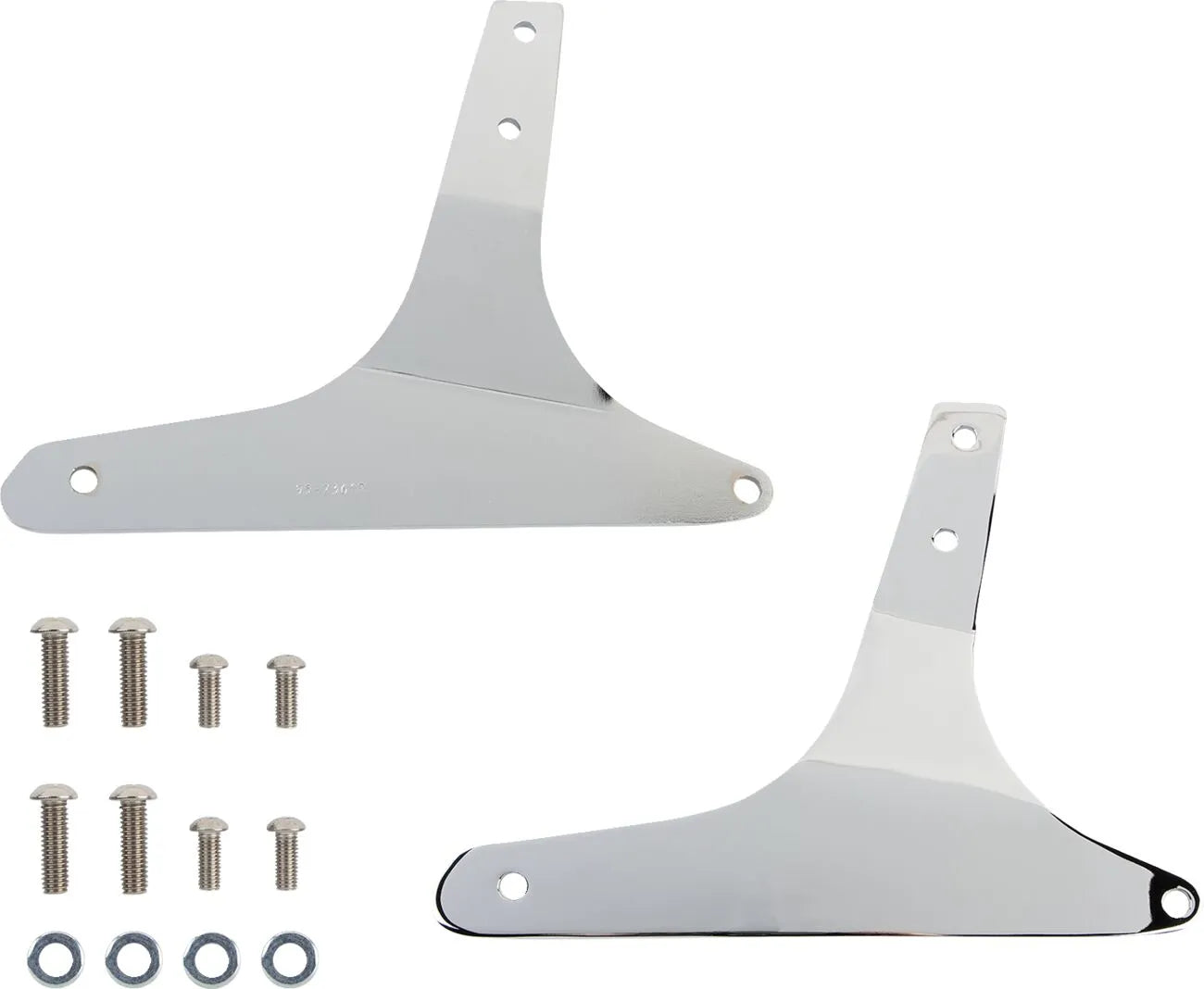 Cobra Round Sissy Bar - Chrome Finish