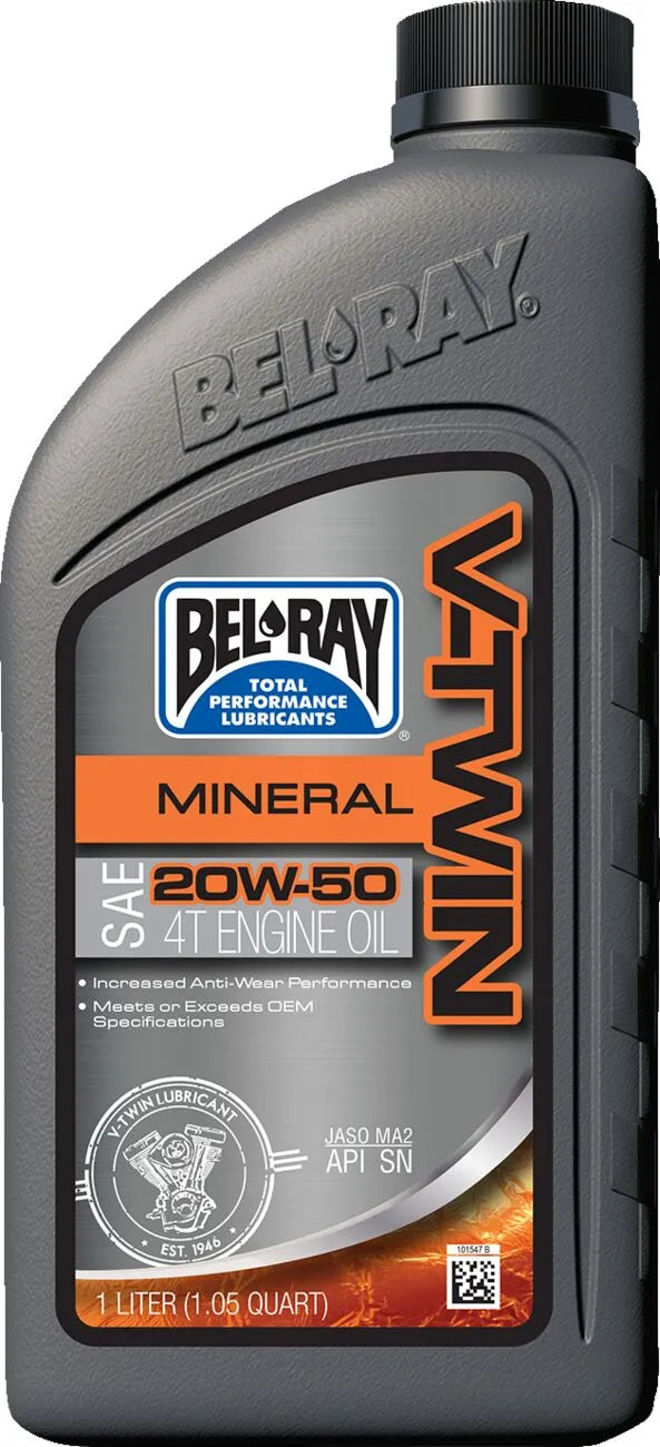 Bel-ray V-twin Mineral 4-stroke Engine Oil