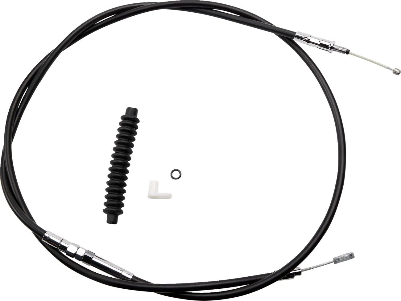 Drag Specialties High-efficiency Clutch Cable Black Vinyl