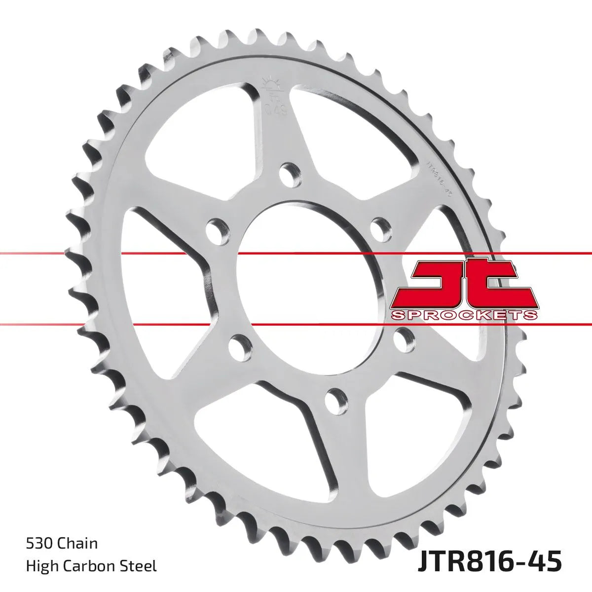 Jt Sprockets Stål Baghjul 530-45t