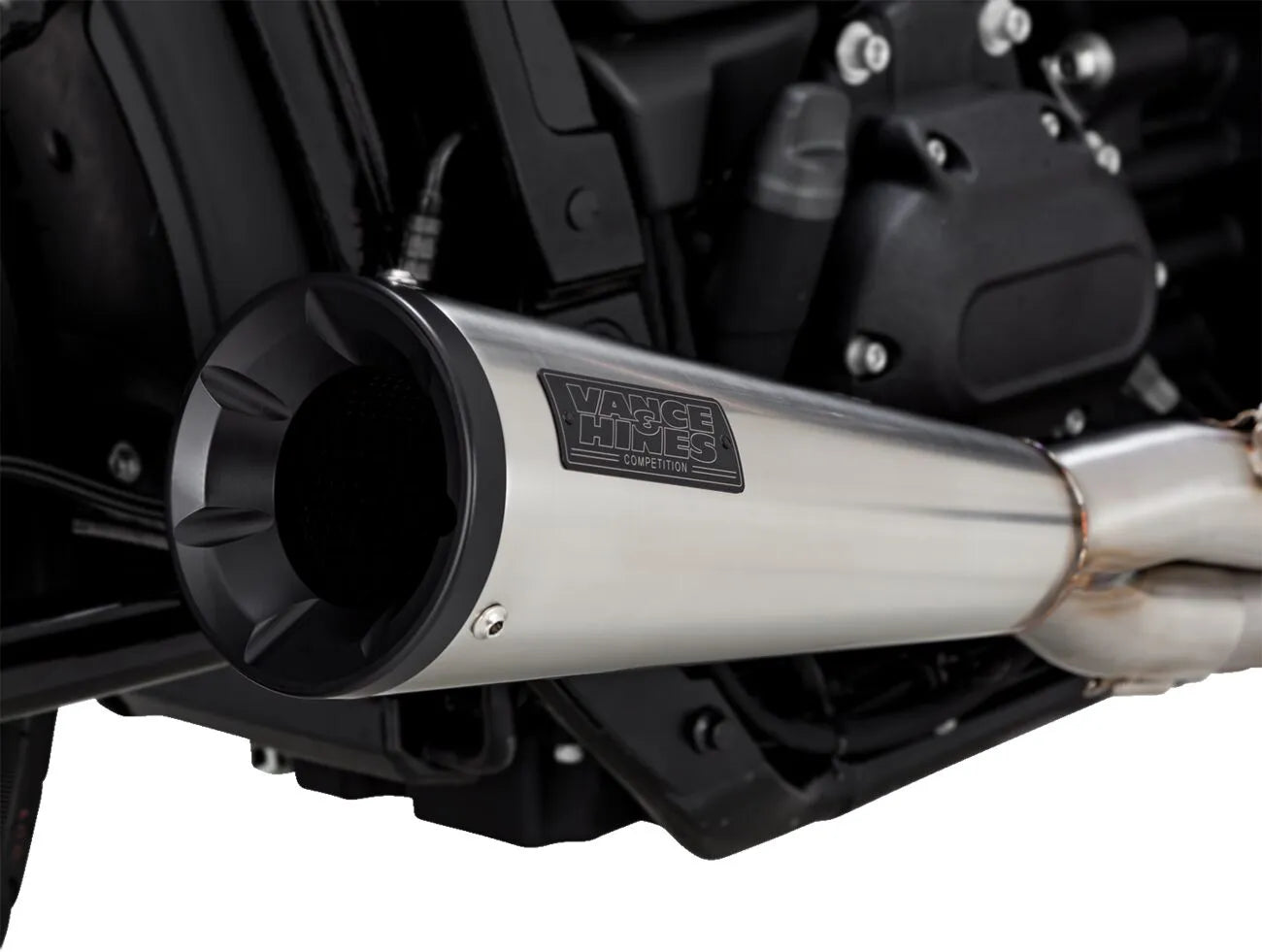 Vance & Hines 2-into-1 Upsweep Exhaust System
