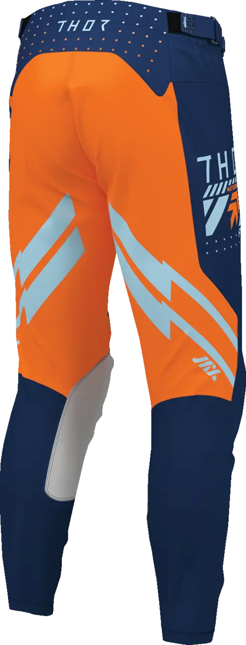 Thor Launchmode Futura Pants - Light Blue/Gray/Orange/Navy