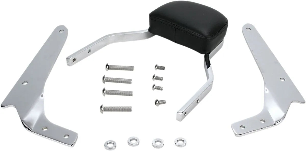 Cobra Square Sissy Bar Kit - Krom