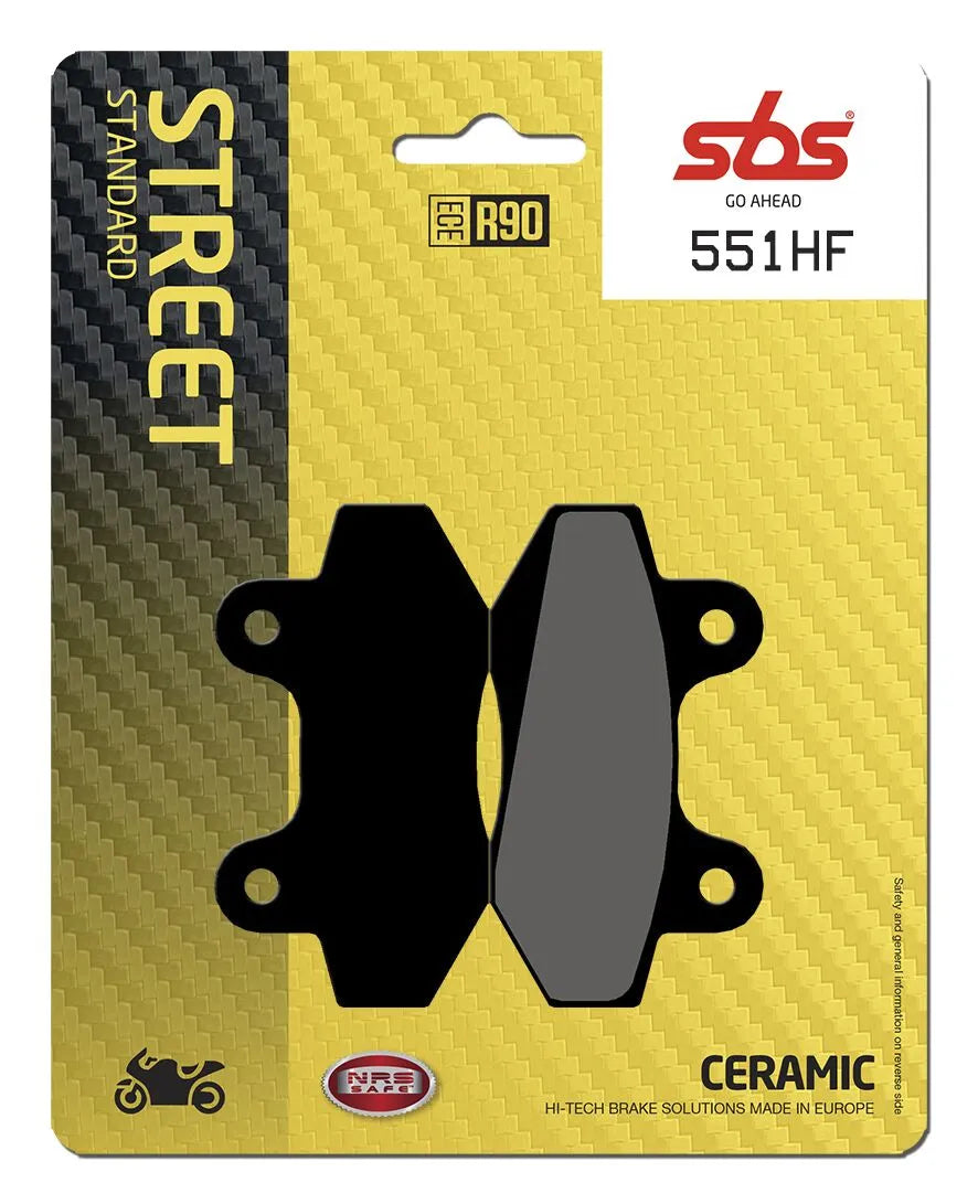 Sbs Hf Street Ceramic Organic Brake Pads