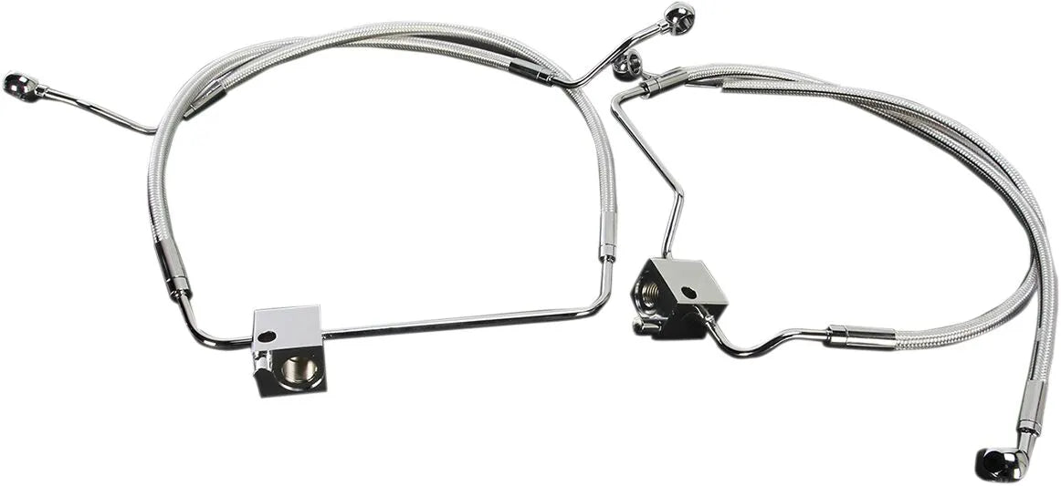 Magnum Shielding Front Lower Brake Line Kit - Standard