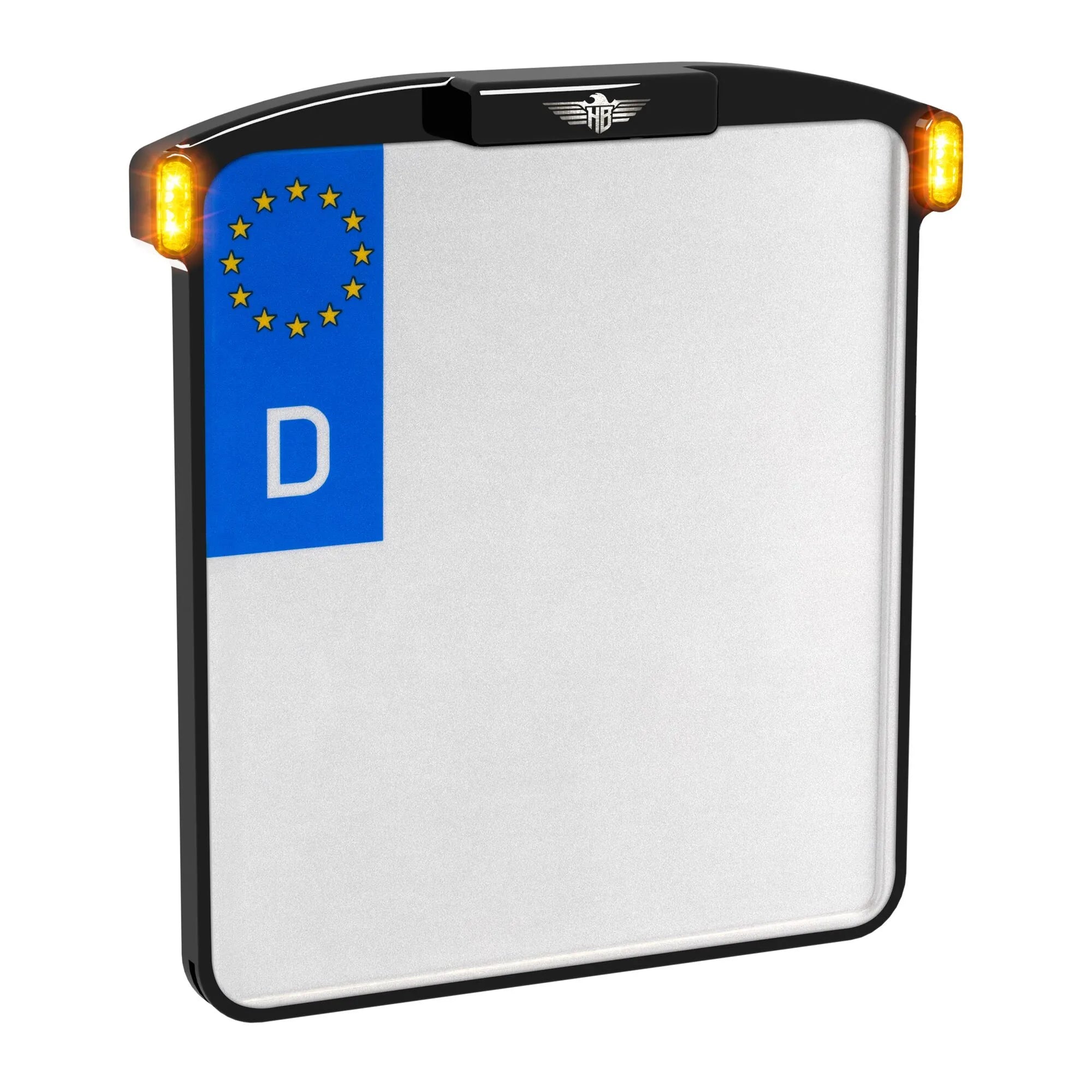 Heinz Bikes Micro License Plate Holder For European Motorcycles