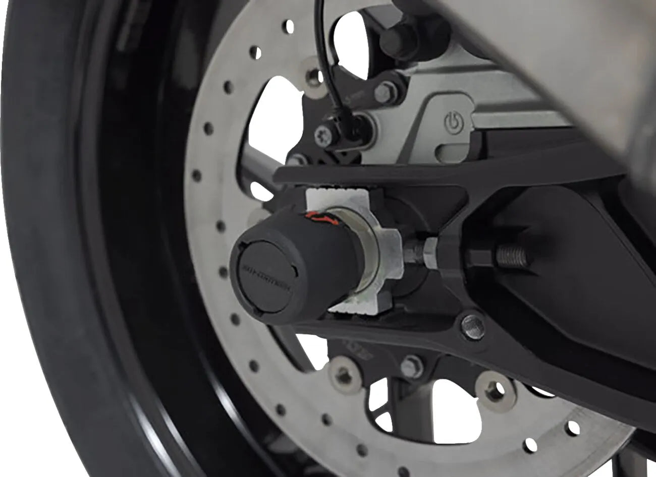 Sw-motech bagaksel skyder - svingarm beskyttelse