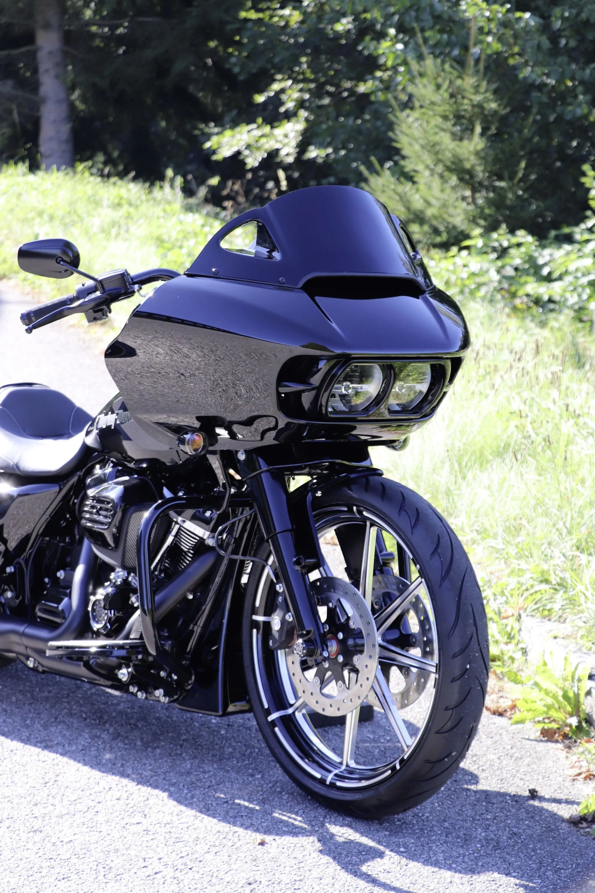 Cult Werk Racing forrude til Harley-davidson