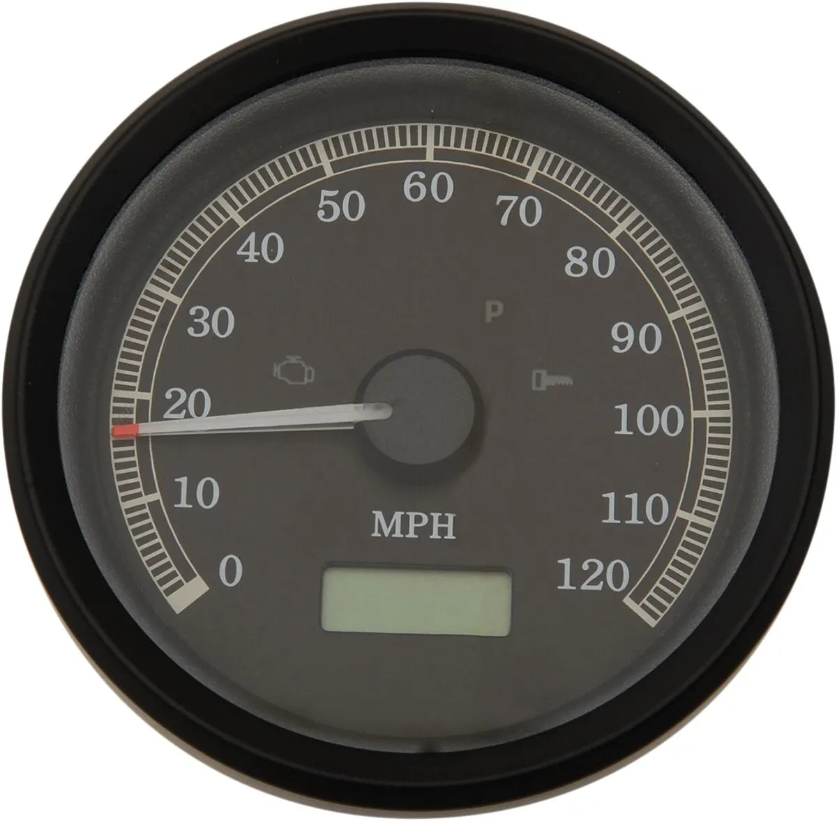 Drag Specialties 3-3/8" elektronisk speedometer