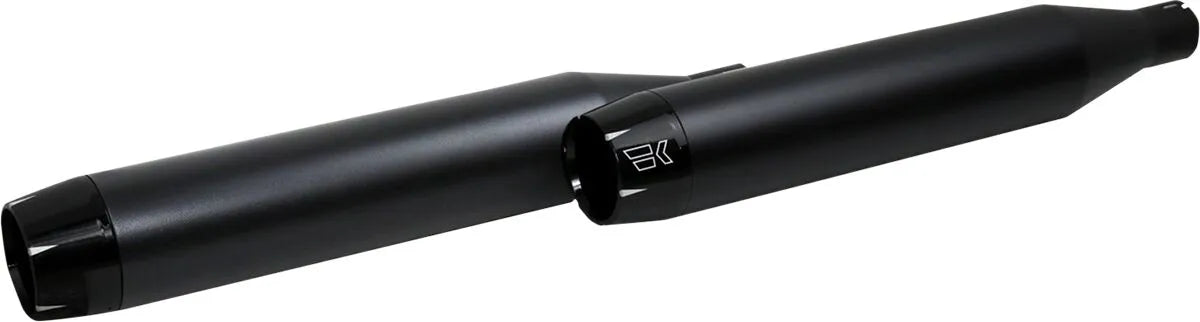 Khrome Werks 3-1/2" Slip-on Mufflers - Black