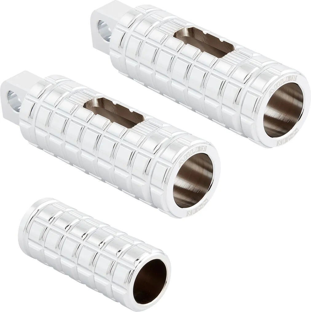 Arlen Ness Cush Fodpinde - Krom