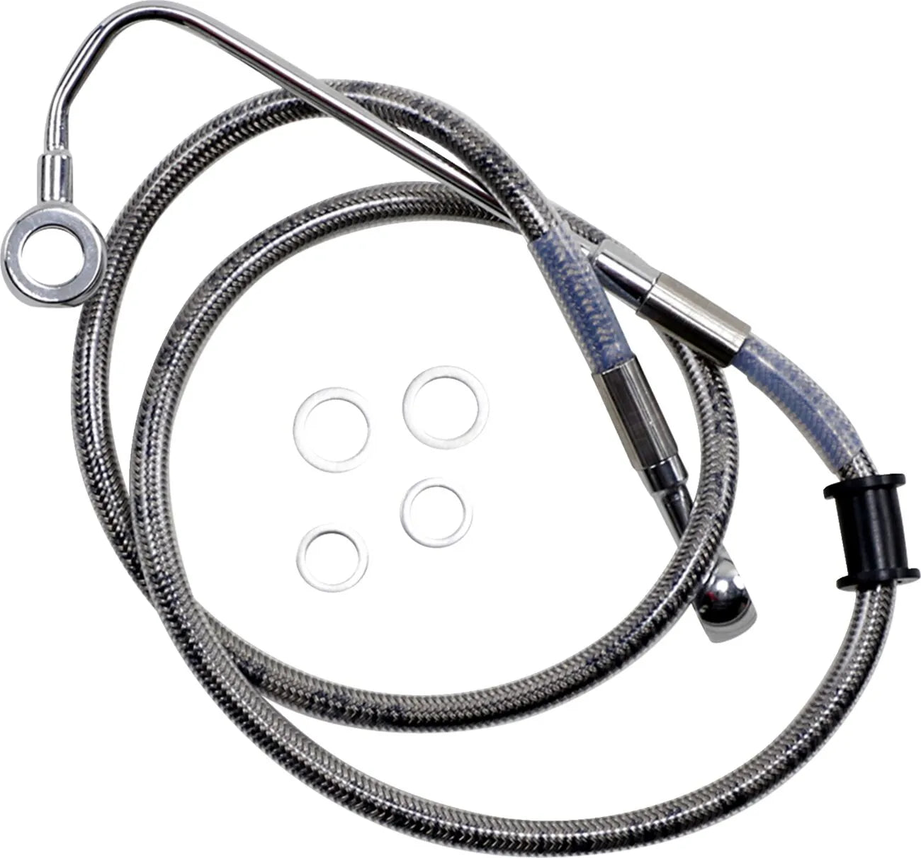 Drag Specialties Extended Brake Line For Abs - 37.75"