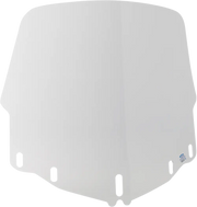 Memphis Shades Gold Wing Windscreen - Klar