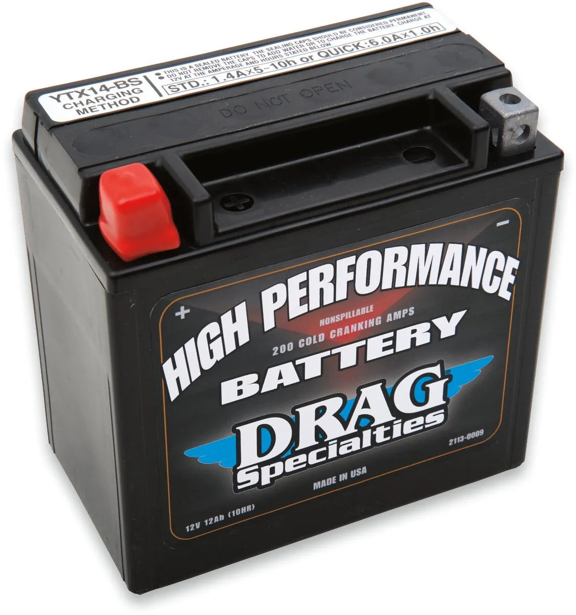 Drag Specialties Europe Only 12v 32ah batteri
