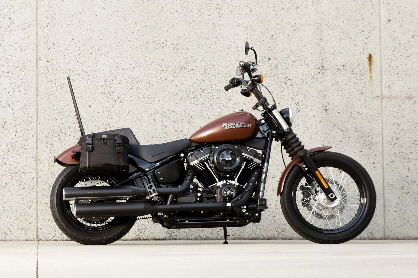 Biltwell Exfil-18 sadeltasker til motorcykel