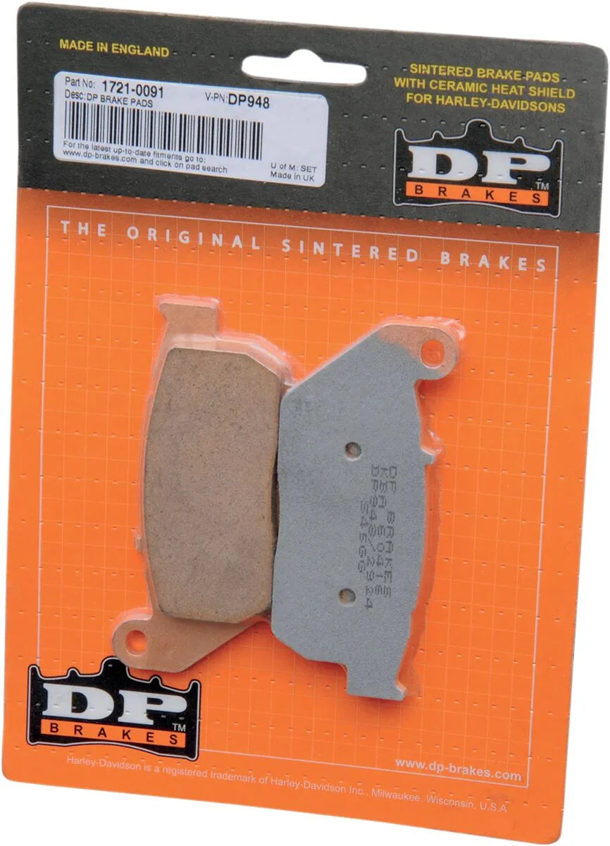 Dp Brakes Sintered Metal Brake Pads For Harley/buell
