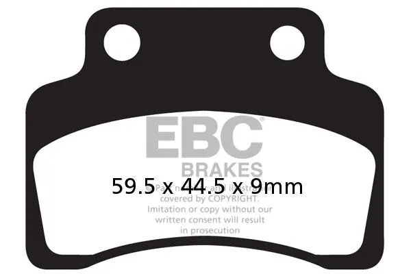 Ebc Sfac Carbon Series Scooter Brake Pads