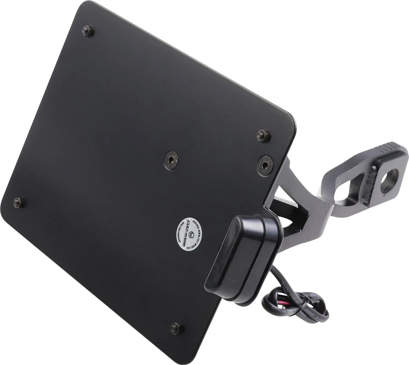 Cult Werk License Plate Holder With Led Light