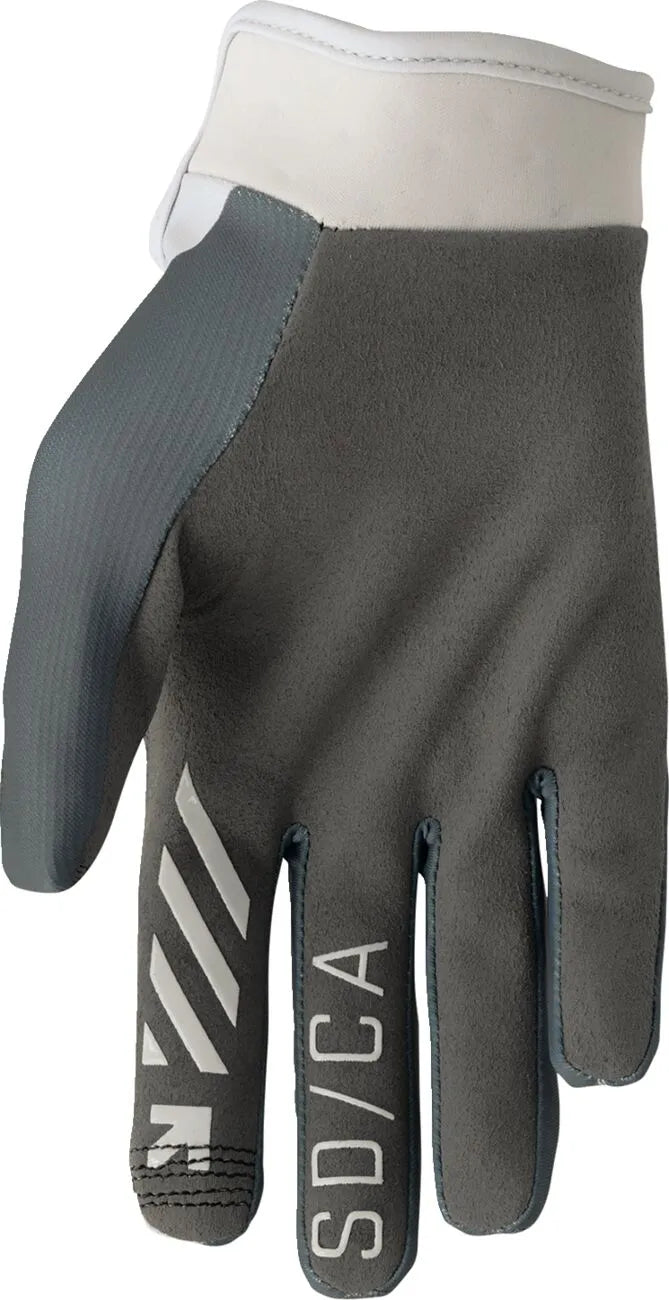 Thor Launchmode Gloves - Gray/Off-White