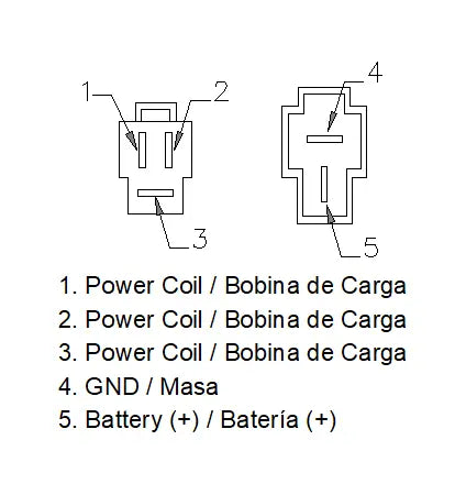 Motoplat Regulator - 12v Spændingsregulator