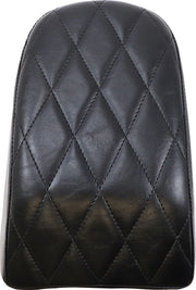 Le Pera Bare Bones Pillion Pad - Sort vinyl