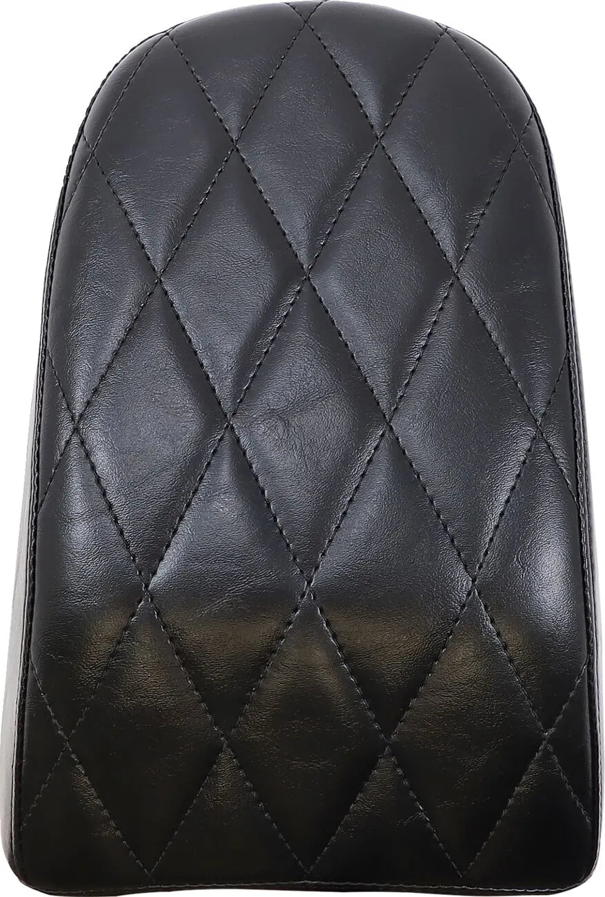 Le Pera Bare Bones Pillion Pad - Sort vinyl