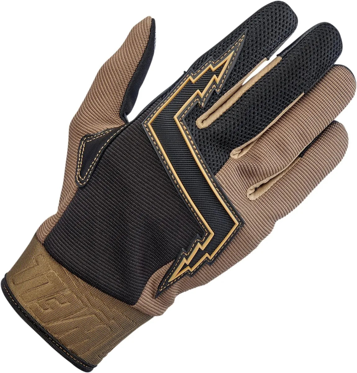 Biltwell Baja Gloves Motocross Inspired - Black/Chocolate