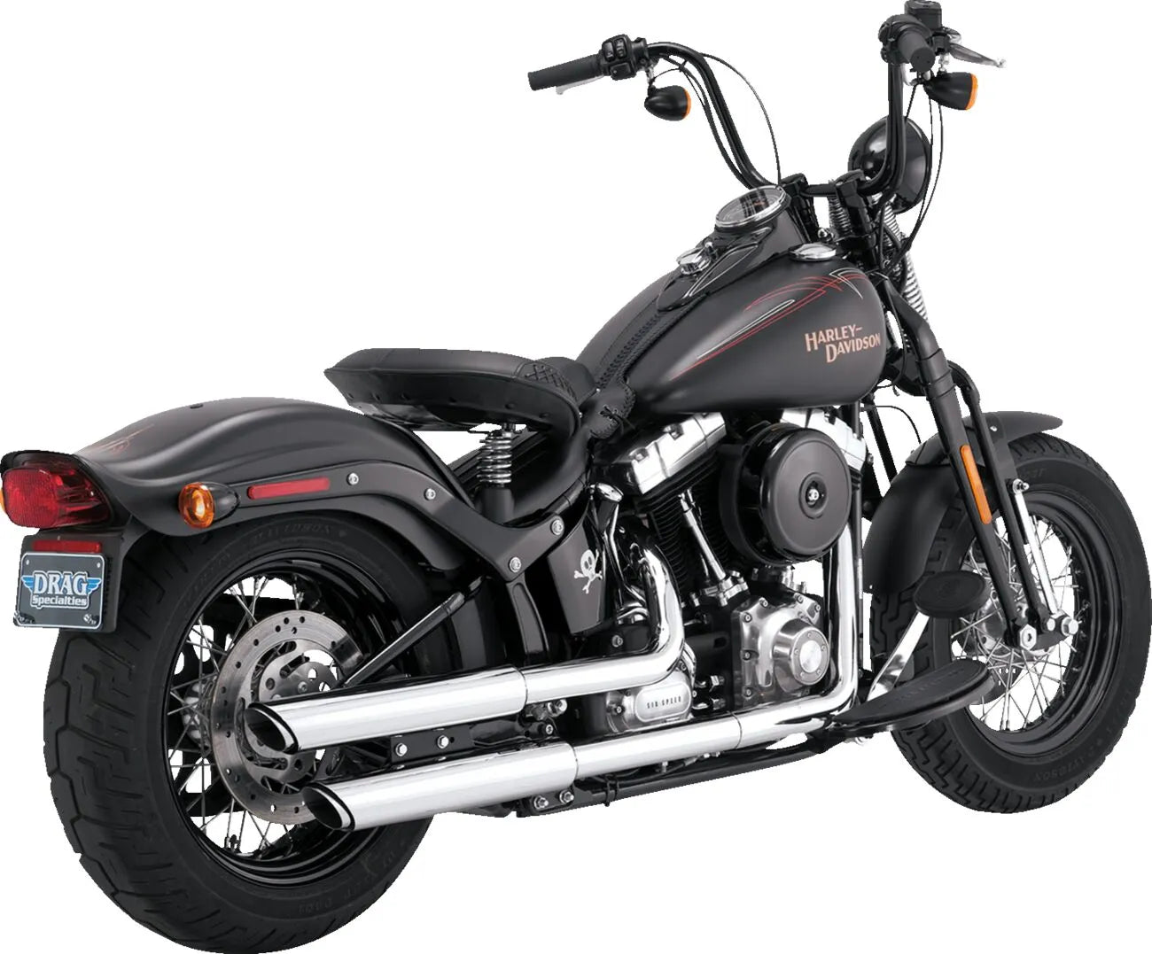 Vance & Hines 3" Twin Slash Slip-on Mufflers