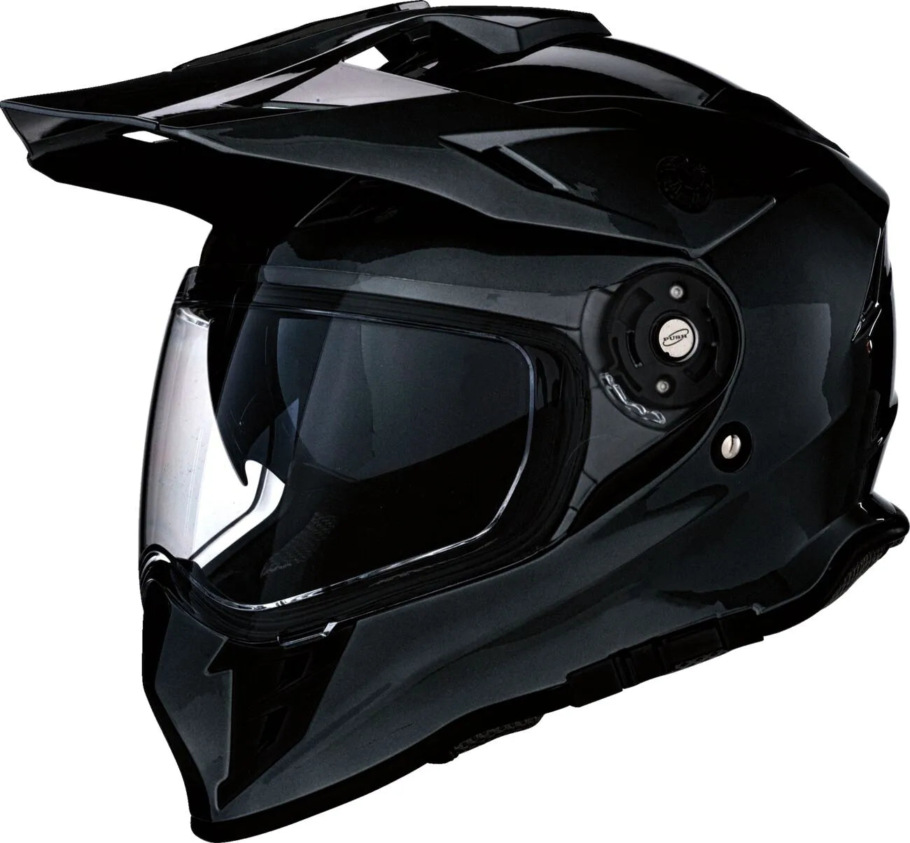 Z1r Range 2.0 Helmet - Dual Sport Black Gloss