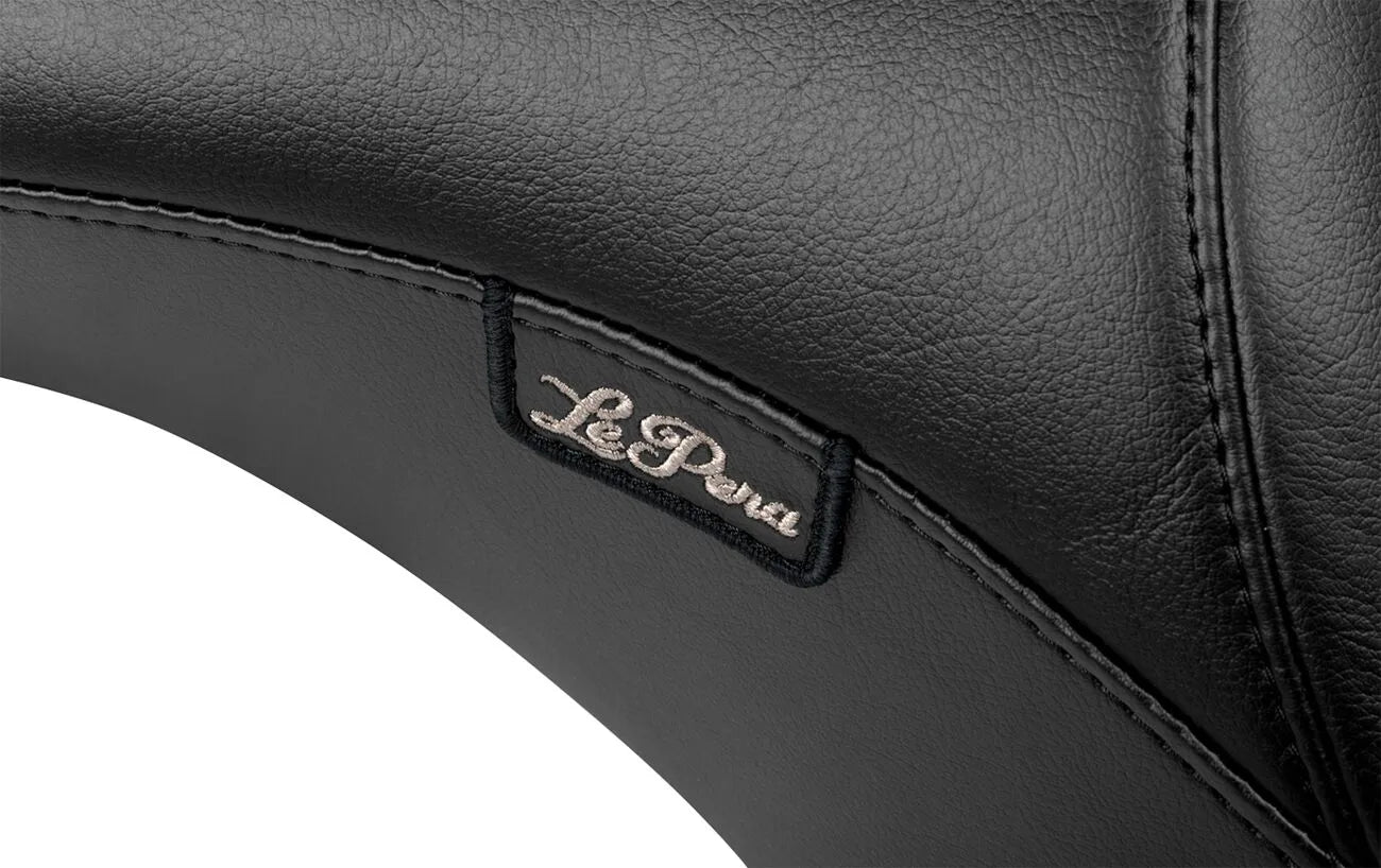 Le Pera Maverick Seat - Sort vinyl motorcykelsæde
