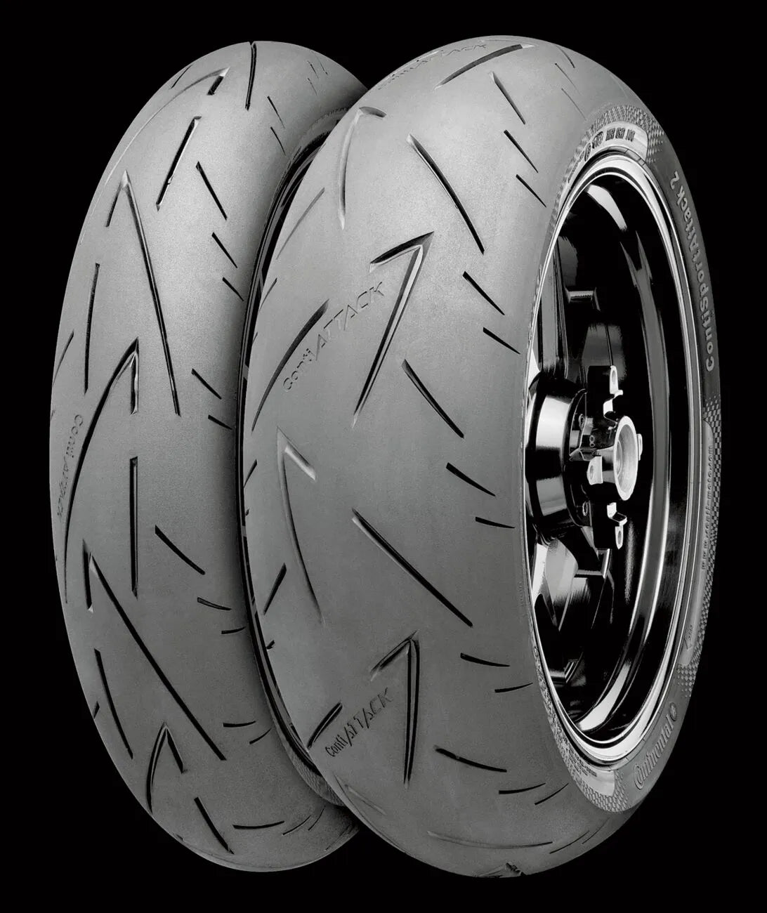 Continental Contisportattack 2 Tire 180/55zr17 Radial Tubeless