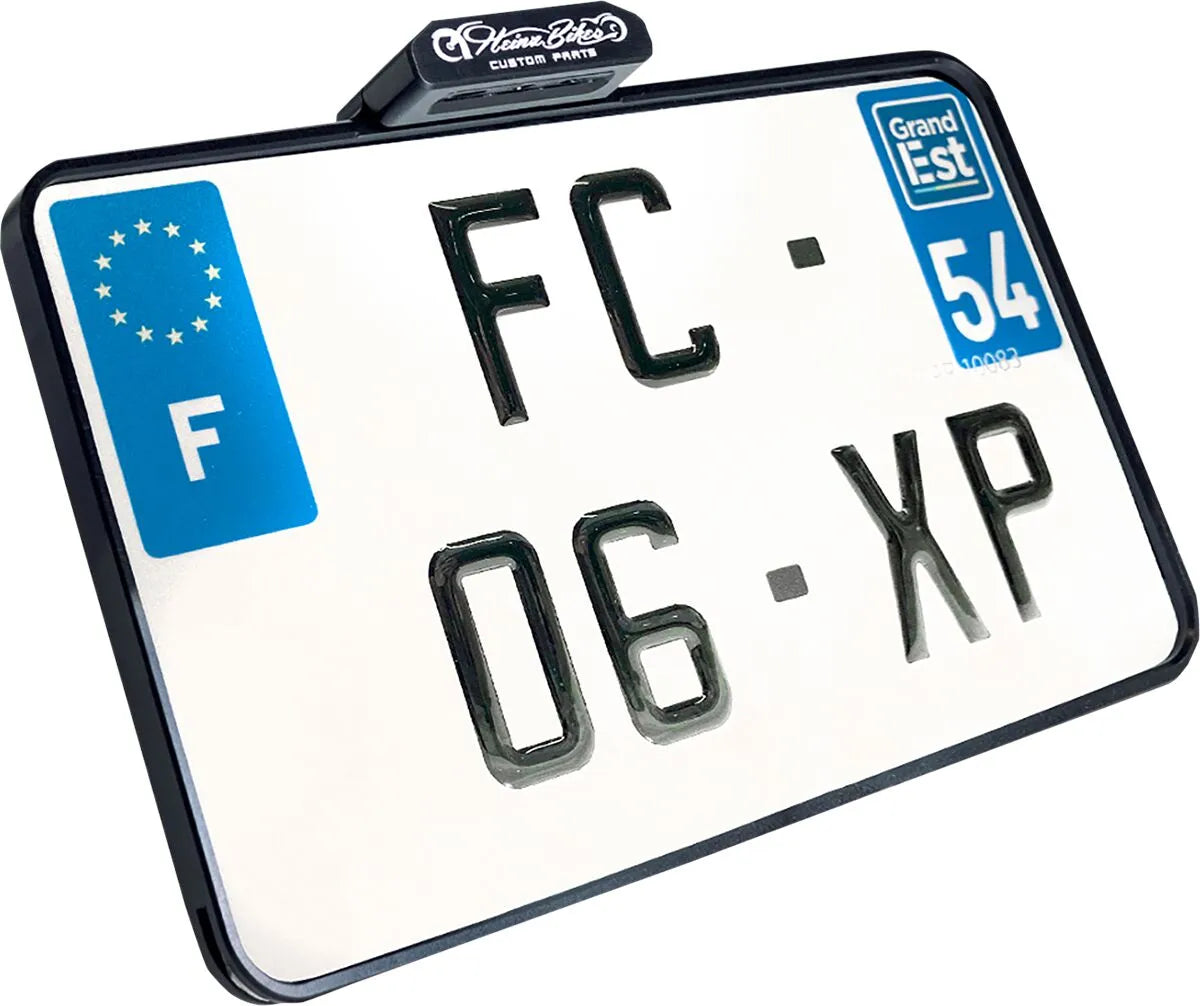 Heinz Bikes License Plate With Integrated Led Taillight